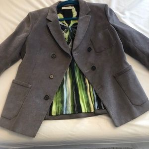 Balenciaga corduroy double breasted Blazer